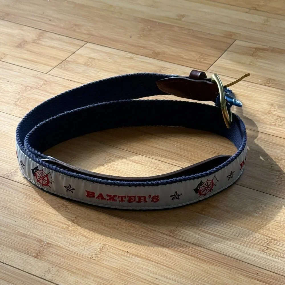 NEW Baxter's Iconic Hyannis Waterfront Restaurant YRI Belt Size 38